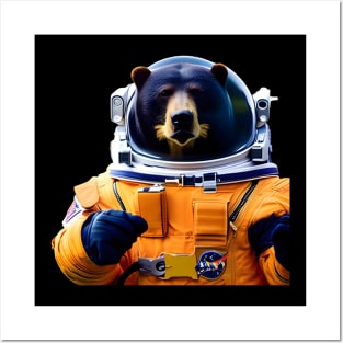 SunBear Astronaut Posters and Art